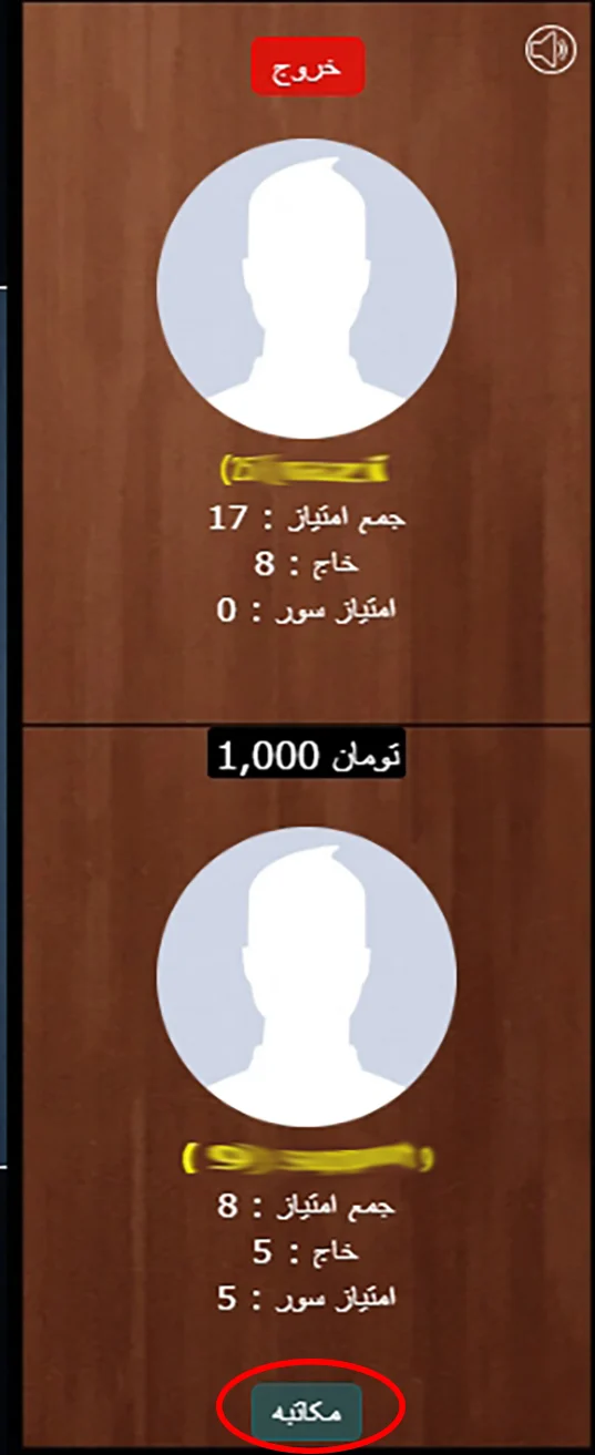 امتیازات بازی پاسور